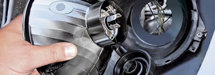 Replacement OEM Sealed Beam Style Headlight On Older Classic Vehicle