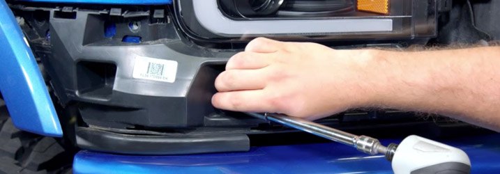 Old Headlamp Assembly Unbolting