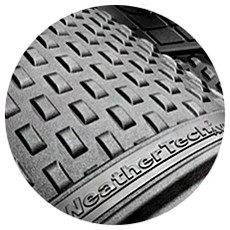 Gray Rubber Floor Mats With Pattern