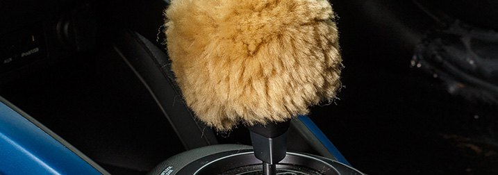 Genuine Sheepskin Shift Knob Covers