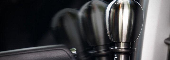 Shift Lever Pushed Into A Detent Position