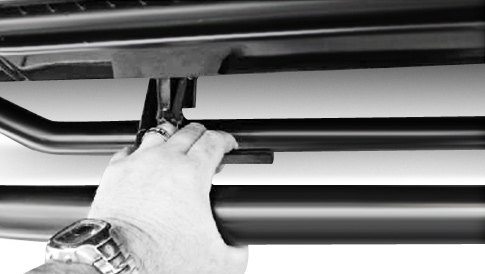 Rampage Rocker Panel Guard Side Steps