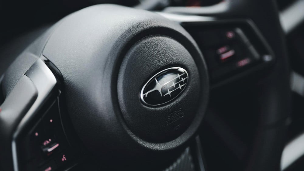 subaru outback steering wheel