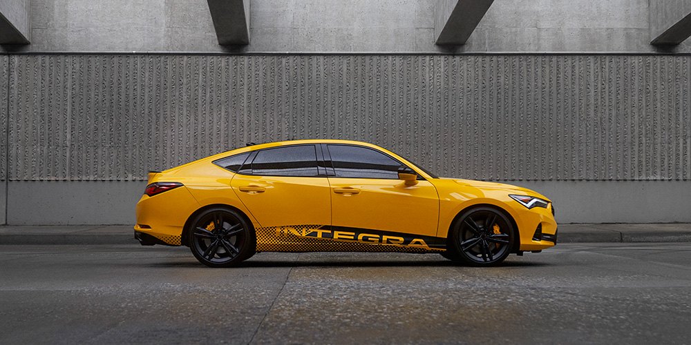 New Acura Integra Side View