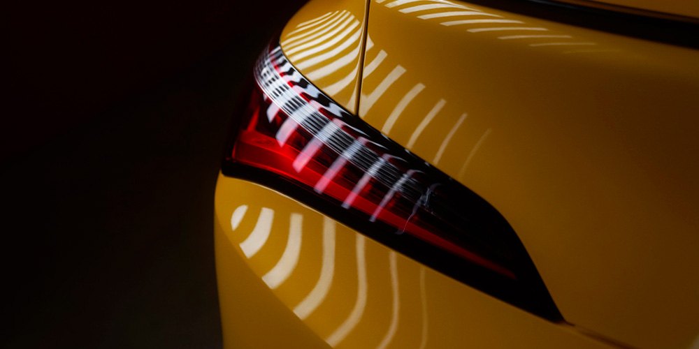 New Acura Integra Tail Light Close Up
