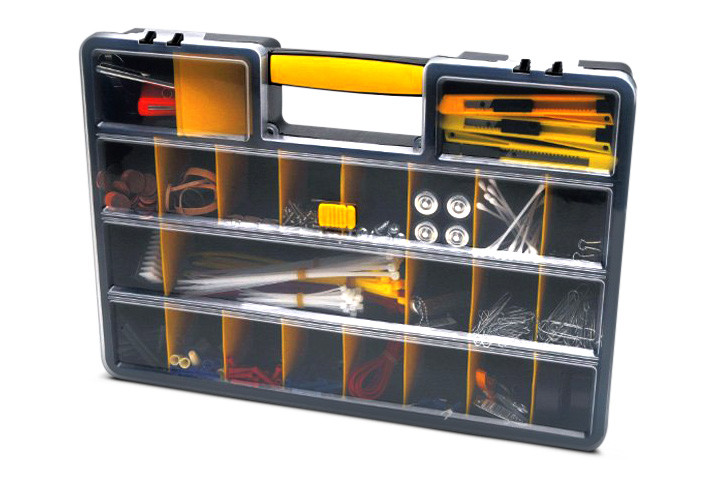 Performance Tool 26-Compartment Storage Case