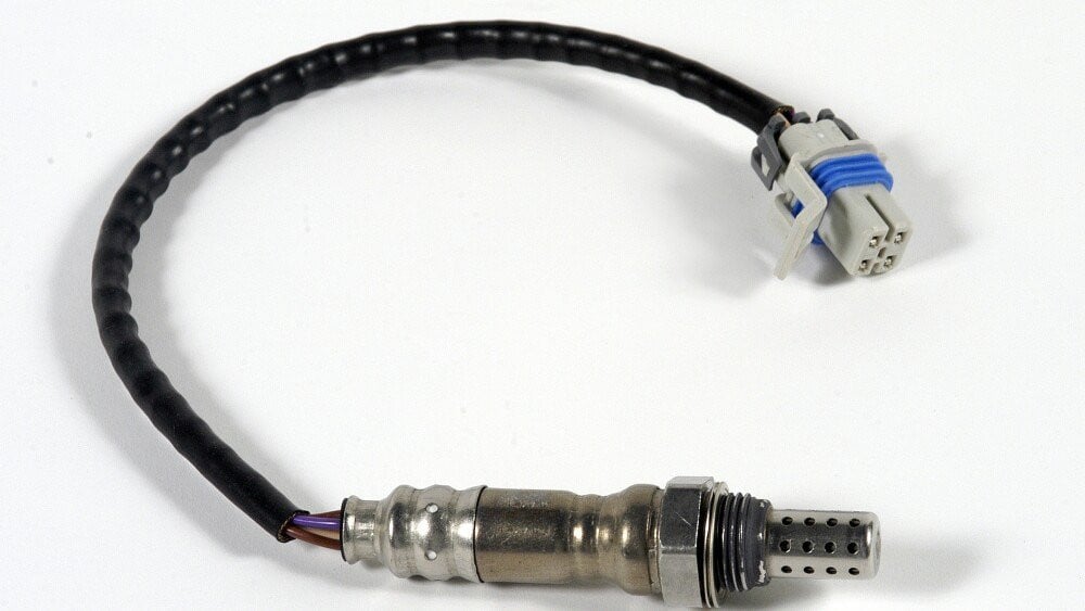 oxygen sensor with connector and black wire