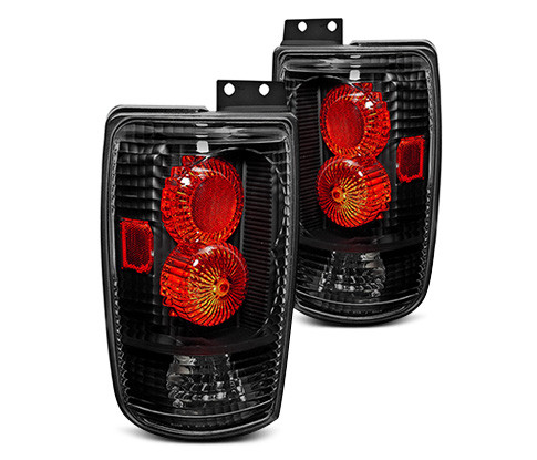 Black LED Tail Lights By Winjet