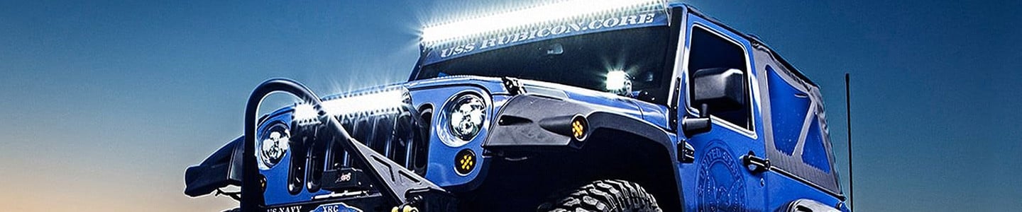What Light Beam Patterns Are There For Auxiliary And Off-Road Lights? 