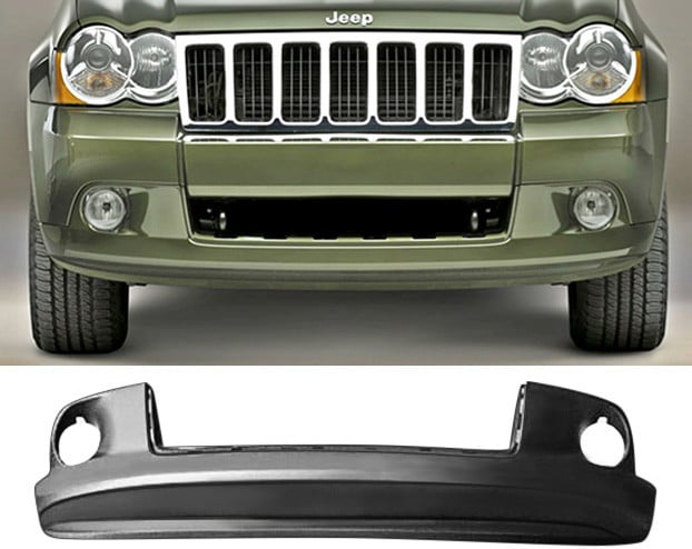 Front Valance Panel With Built In Airflow Lip