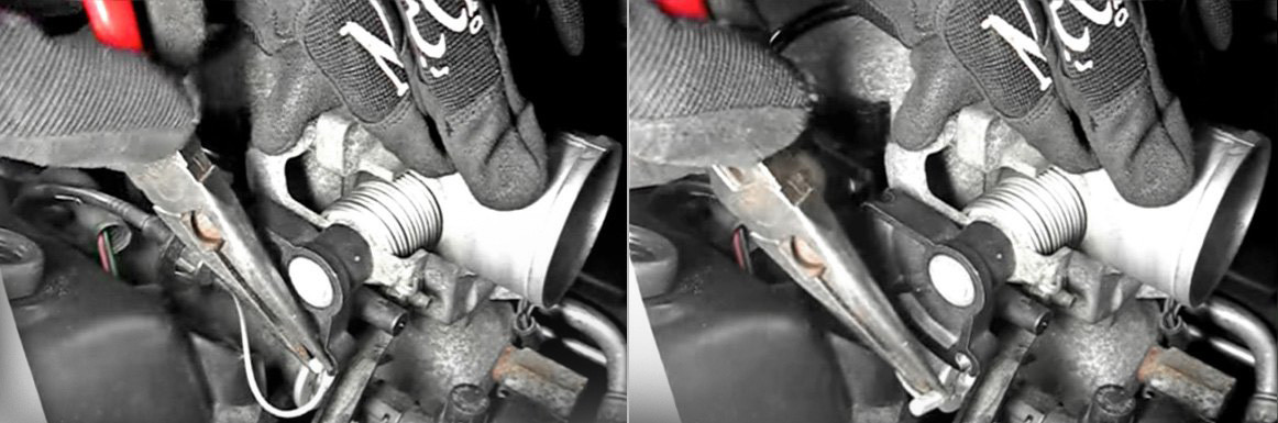 Accelerator Pedal Cable Removal
