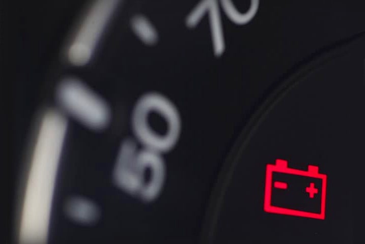 Low Battery Warning Light