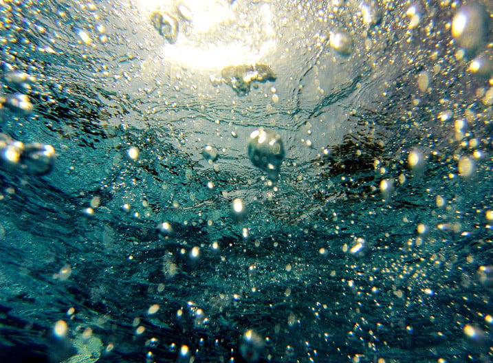 Air Bubbles In Water