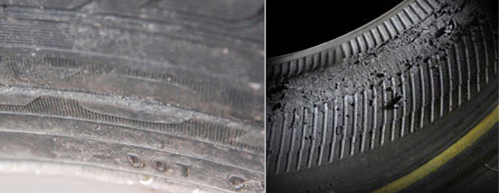 Damage From Driving Underinflated Tire
