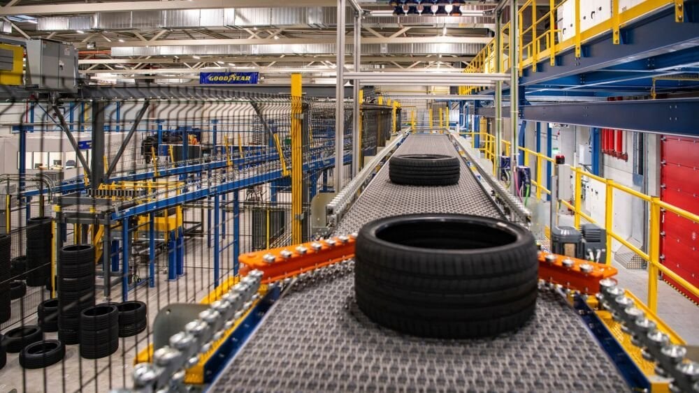 Goodyear tire production facility