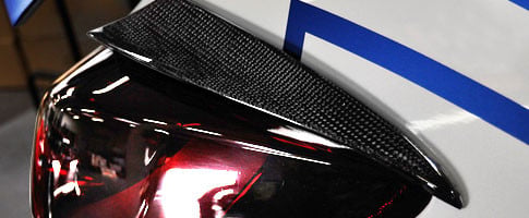 ARK Performance C-FX carbon fiber Rear Tail Lamp Canards