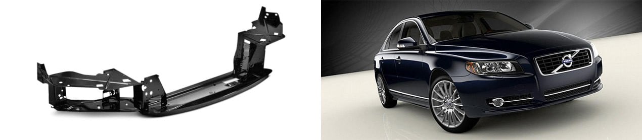 Replace Header Panel On Volvo S80