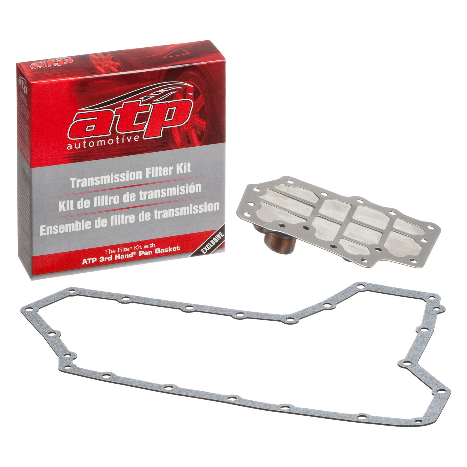 ATP B-156 Automatic Transmission Filter Kit With 3rd Hand Pan Gasket