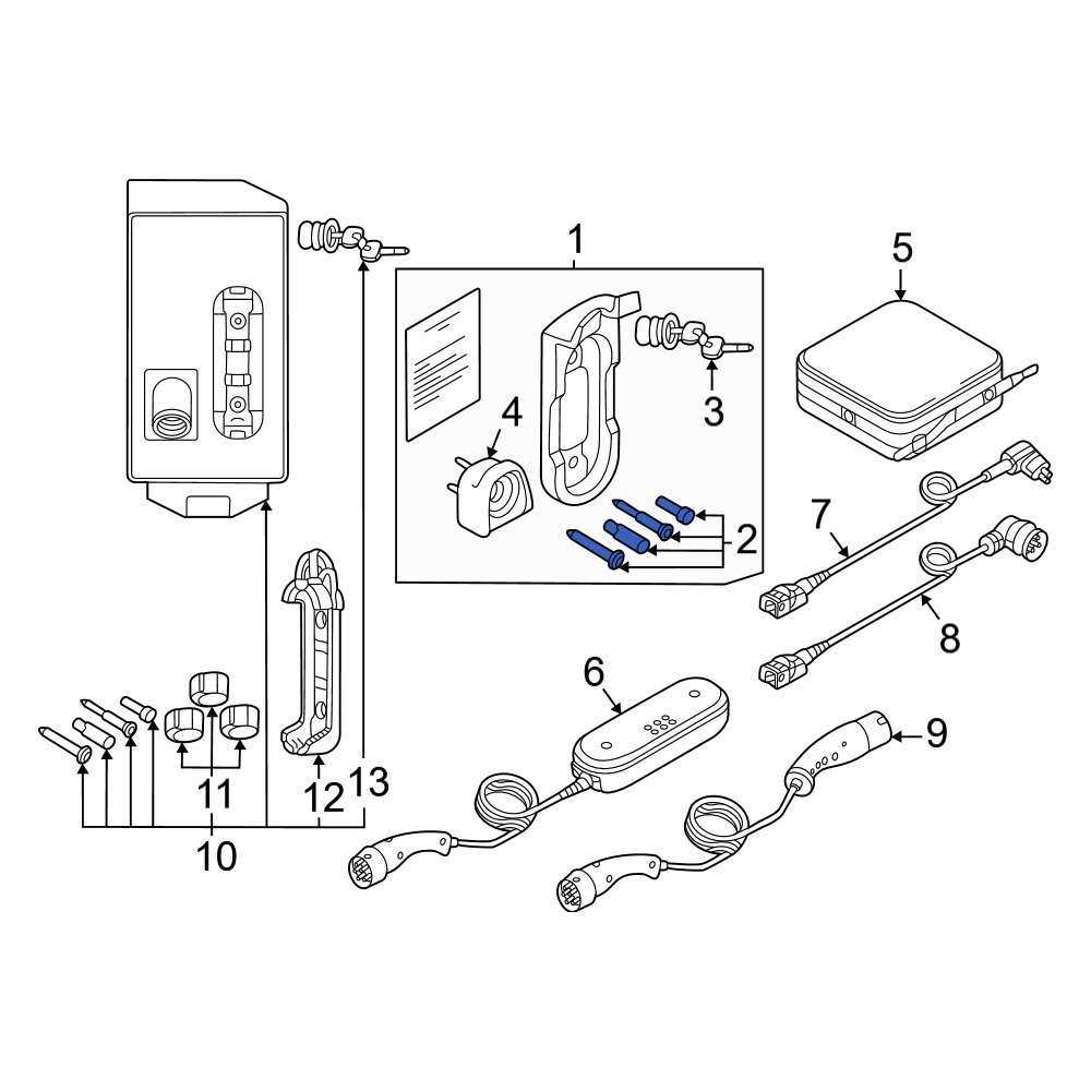 Audi OE 8V4915900A Drive Motor Battery Pack Control Module Bolt
