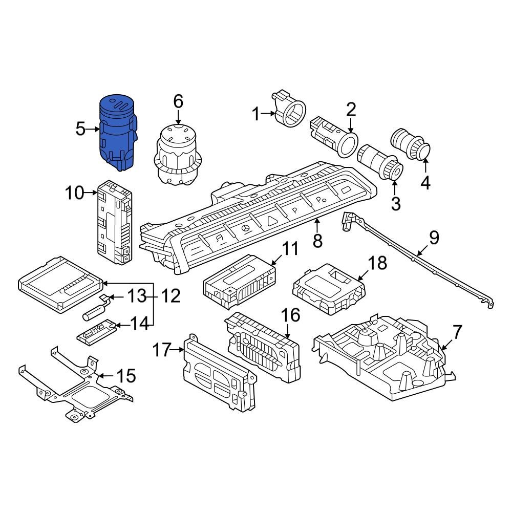Audi OE 83A905217C Front Ignition Switch