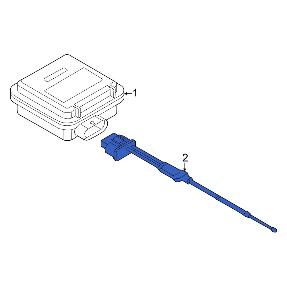 Audi OE 8Y0907414B Garage Door Transmitter Control Module Connector