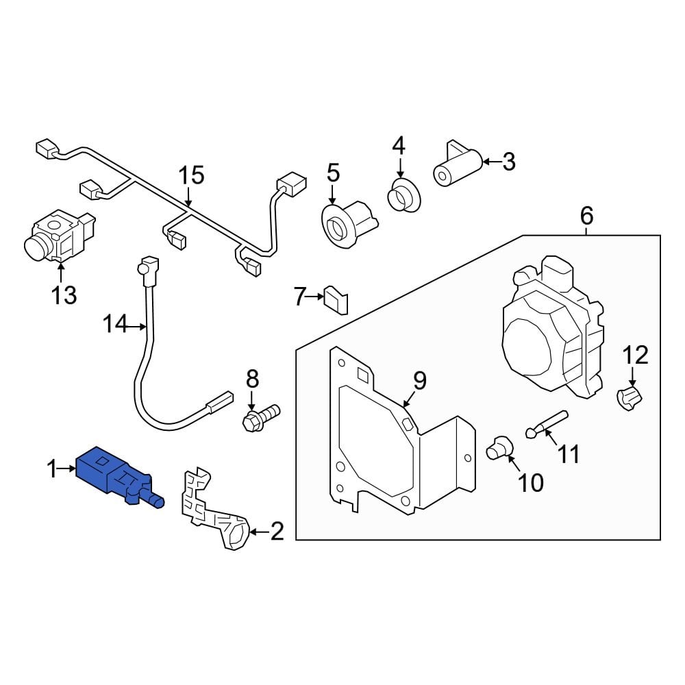 Audi OE 4N0907410C Garage Door Transmitter Control Module
