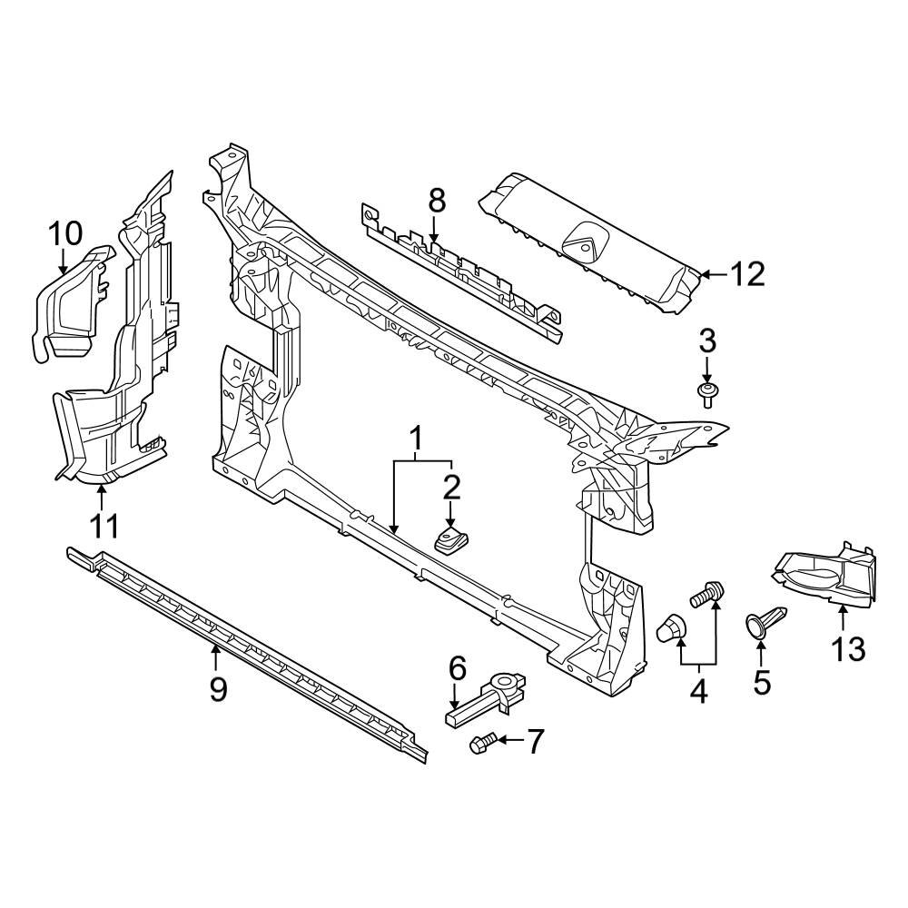 Audi OE WHT000868 - Sound Absorber Nut