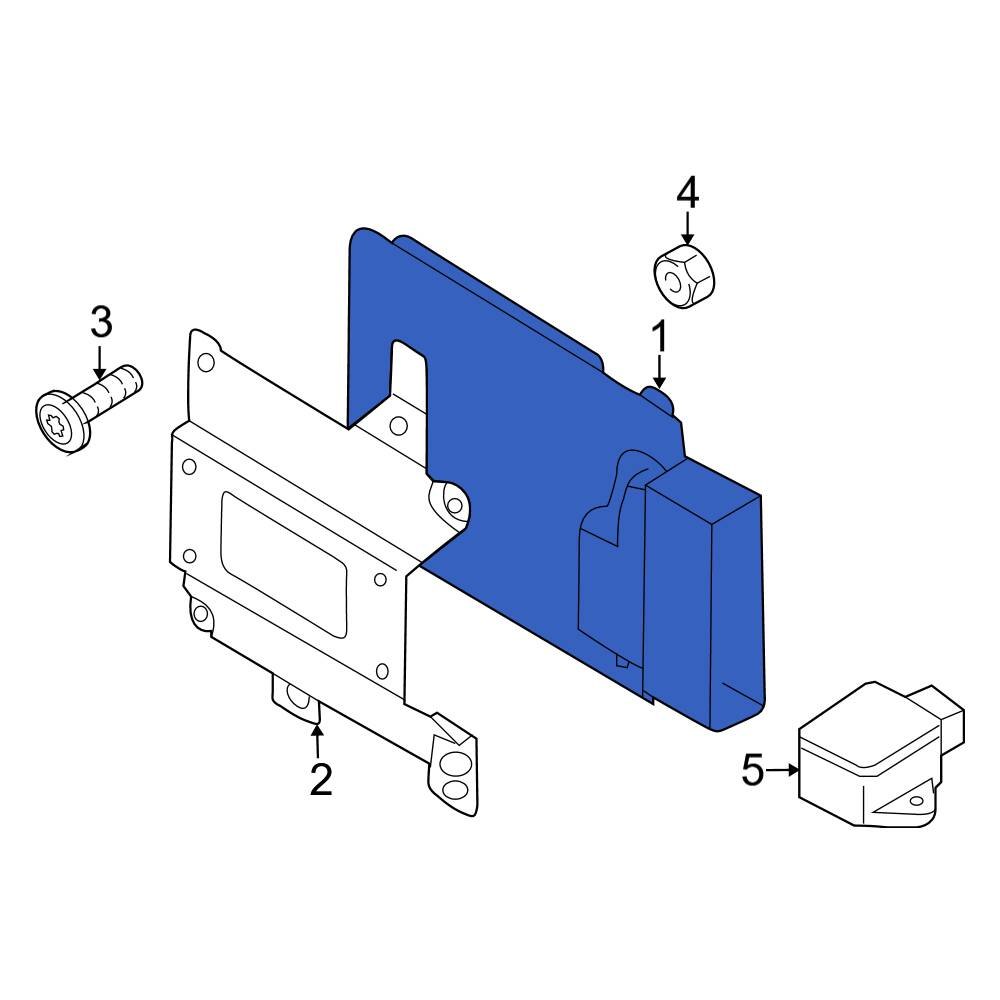 Audi OE 420907376A Active Suspension Control Module