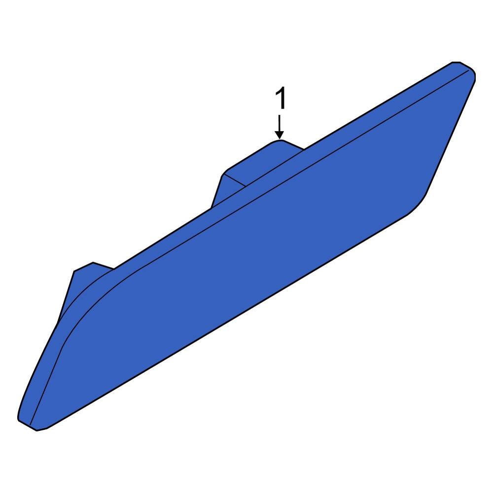 Audi OE 8U0945071 Front Left Side Marker Light