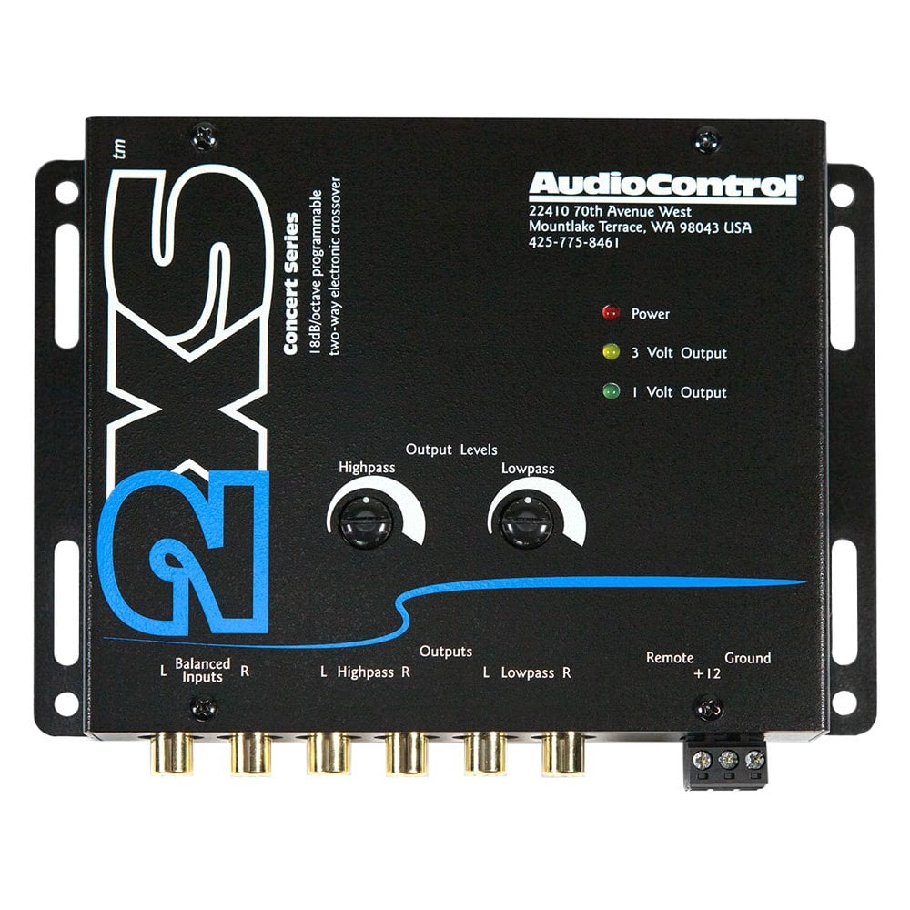 Audio Control® 2XS 2Way Electronic Crossover