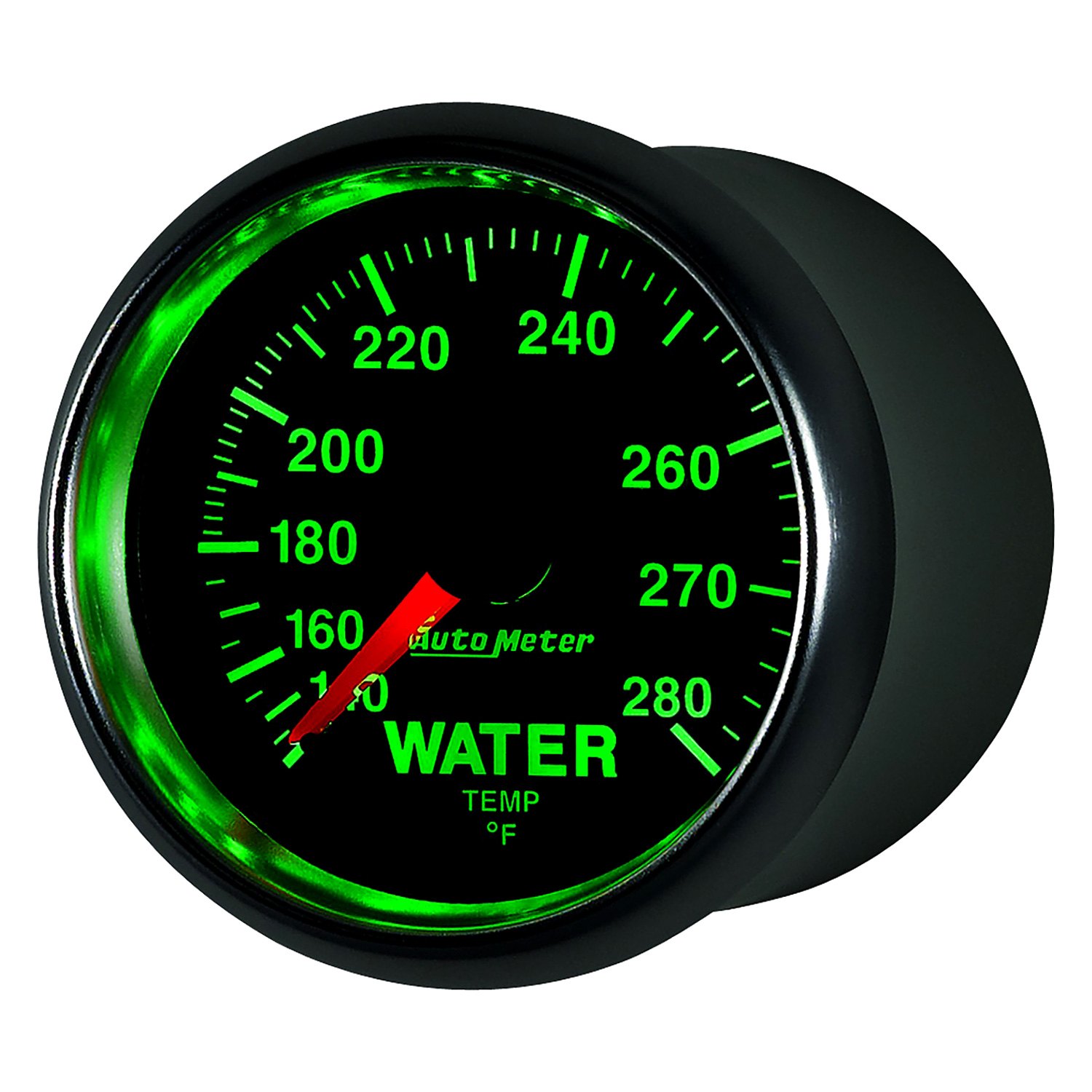 人気急上昇 USタコメーター 自動メートル3831 GSの機械水温のゲージ 2-1 16インチ Auto Meter 3831 GS  Mechanical Water Temperature Gauge, 16 Inch