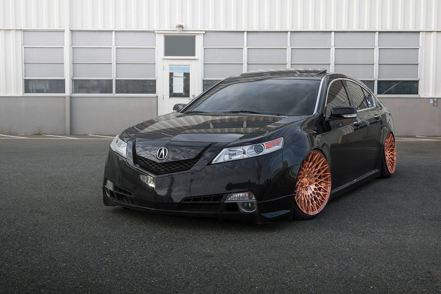 AVANT GARDE ® - M540 Brushed Copper on Acura TL.