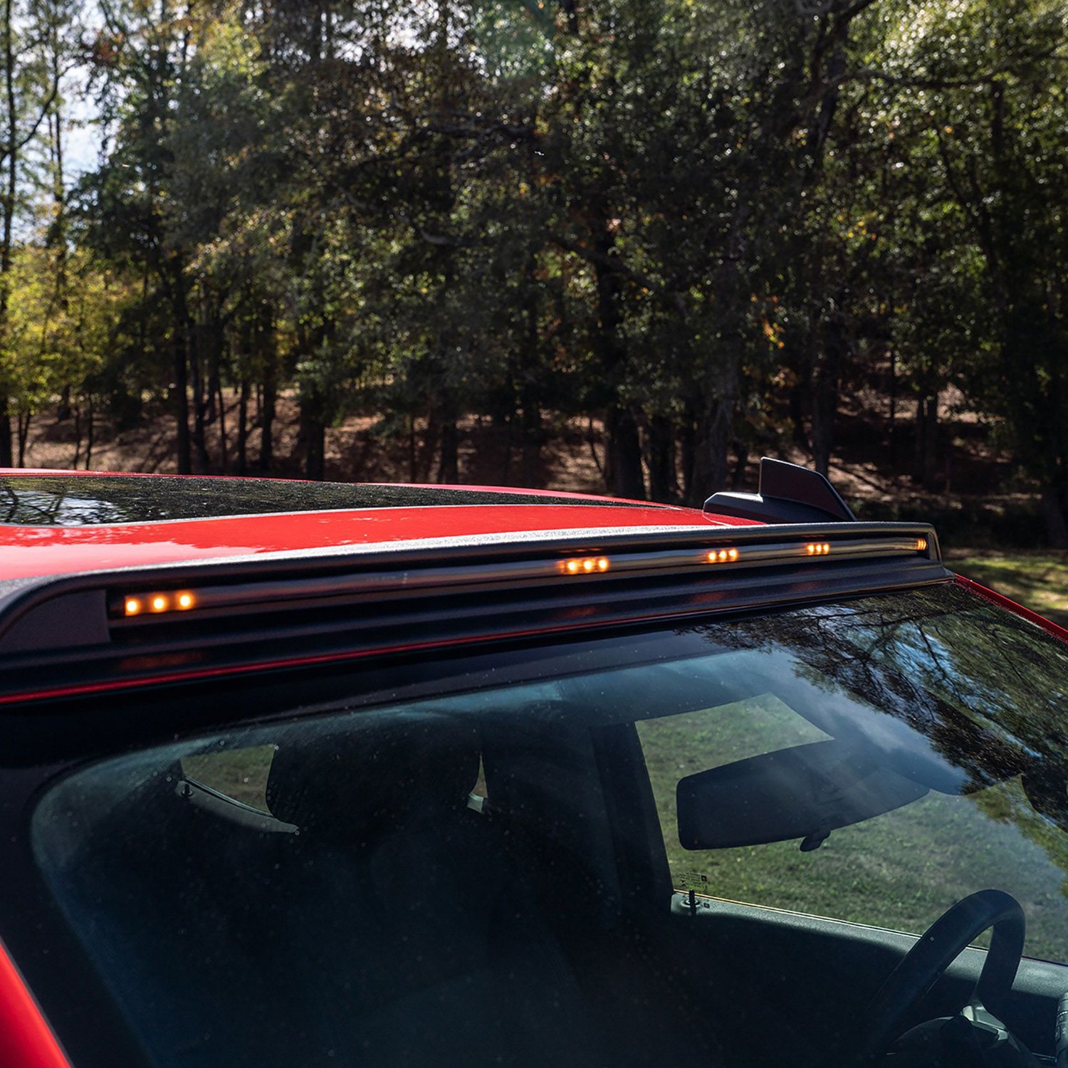 AVS® 698079 Aerocab™ Low Profile Black LED Cab Roof Light