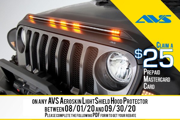 Prevent the ruin of your windshield with AVS Aeroskin LightShield Hood  Protector + Promo | Jeep Wrangler Forum