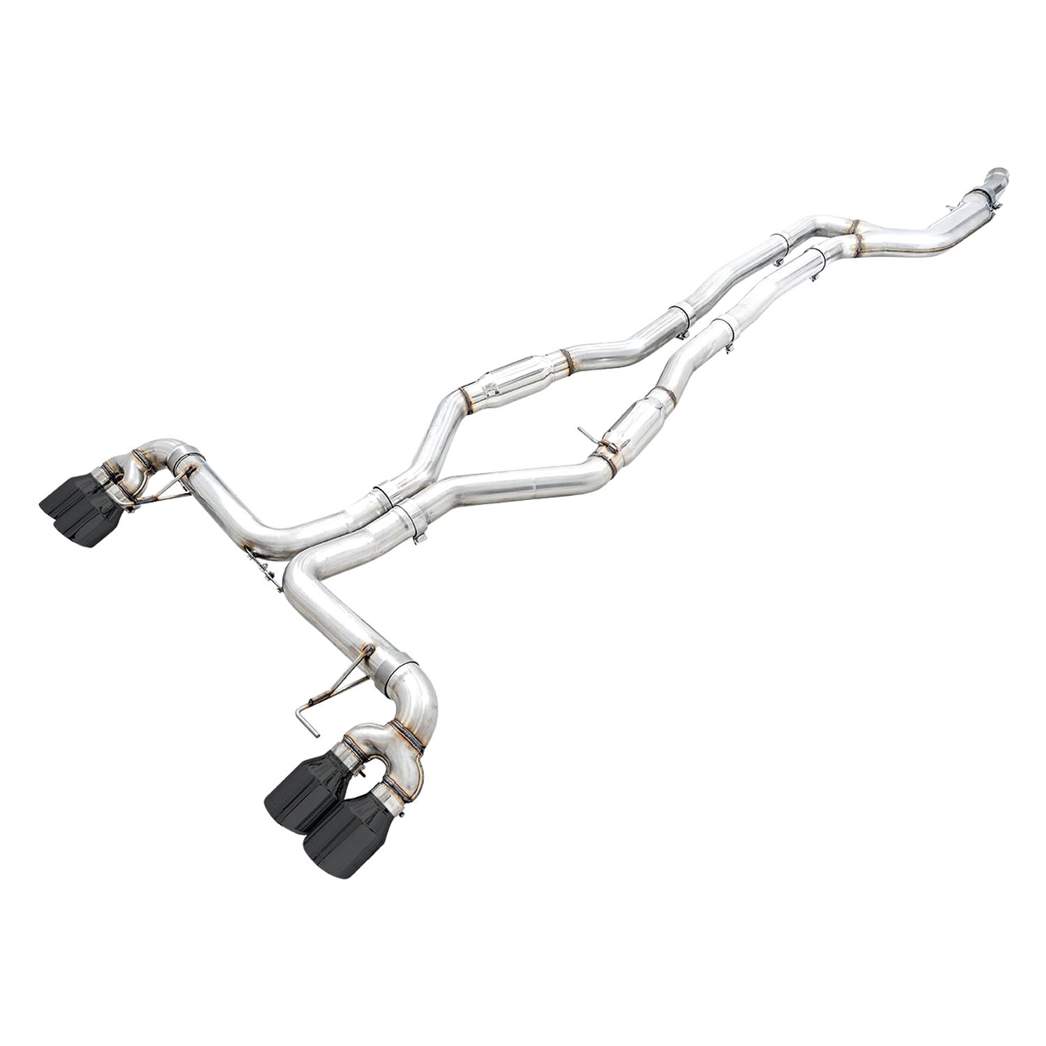 AWE Tuning® 302043085 Track Edition™ 304 SS DownpipeBack Exhaust
