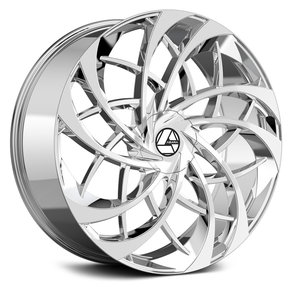 AZARA® AZA-540 Wheels - Nano Chrome Rims - AZA-54020853635NC