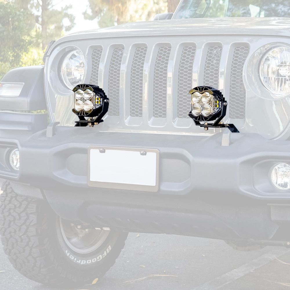 Baja Designs LP4 Pro Pair Amber Driving/Combo LED Lights