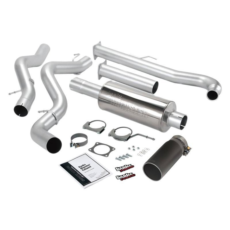 Banks® GMC Sierra 2004 Monster™ Stainless Steel HeaderBack Exhaust