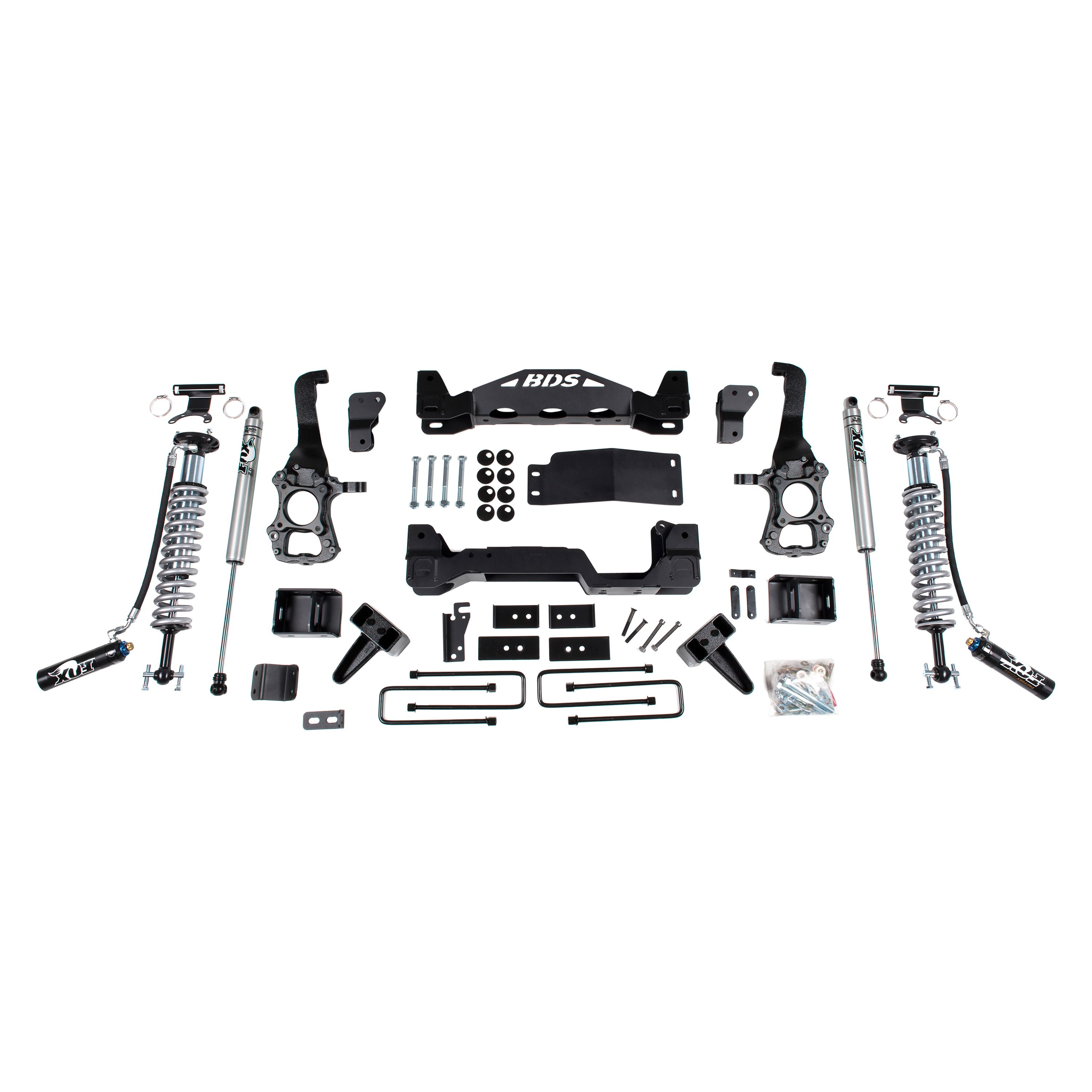 BDS Suspension® 1506FDSC 6" x 4" Standard Front and Rear Suspension