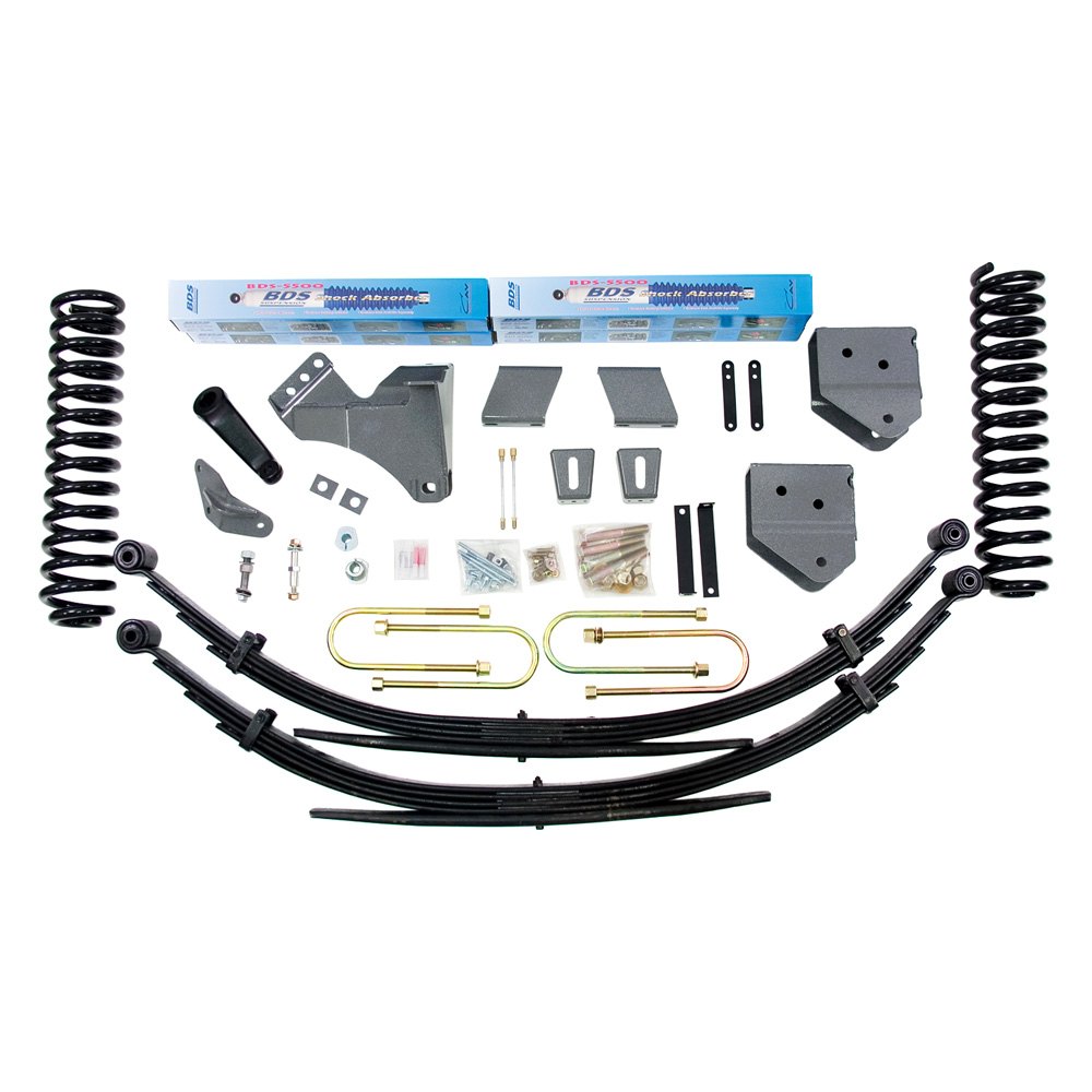 BDS Suspension® 552H 6" x 6" Standard Front and Rear Suspension Lift Kit