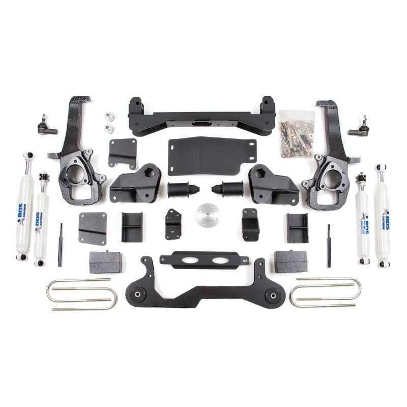 BDS Suspension® - Chevy Silverado 1500 2005 6" x 4" Standard Front and Rear Suspension Lift Kit 2005 Chevy Silverado 1500 Front Suspension Kit
