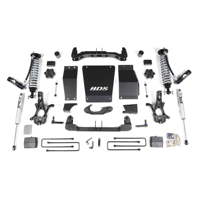 BDS Suspension® - GMC Sierra 1500 4WD 2014 6" X 5.5" Standard Front And ...