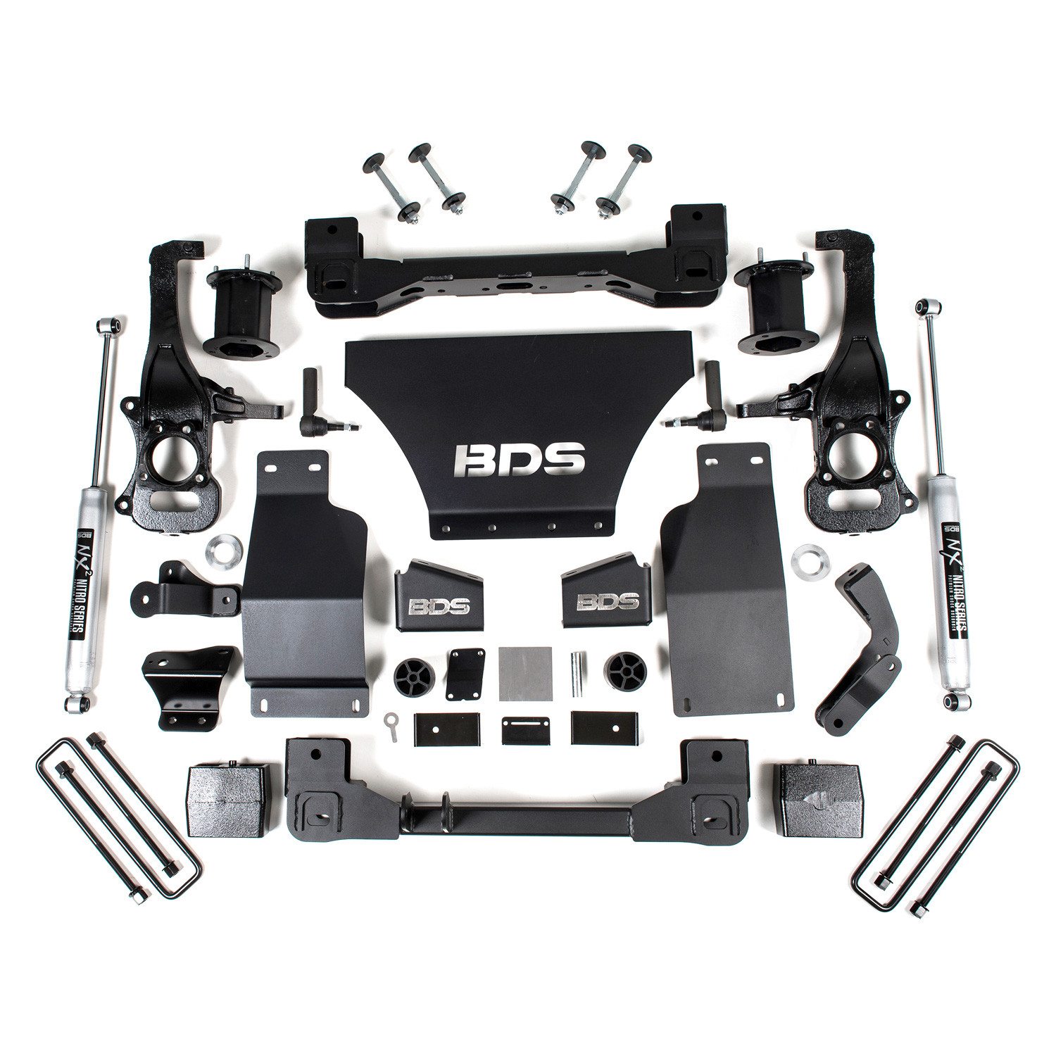 BDS Suspension® 746H 6" Front and Rear Suspension Lift Kit