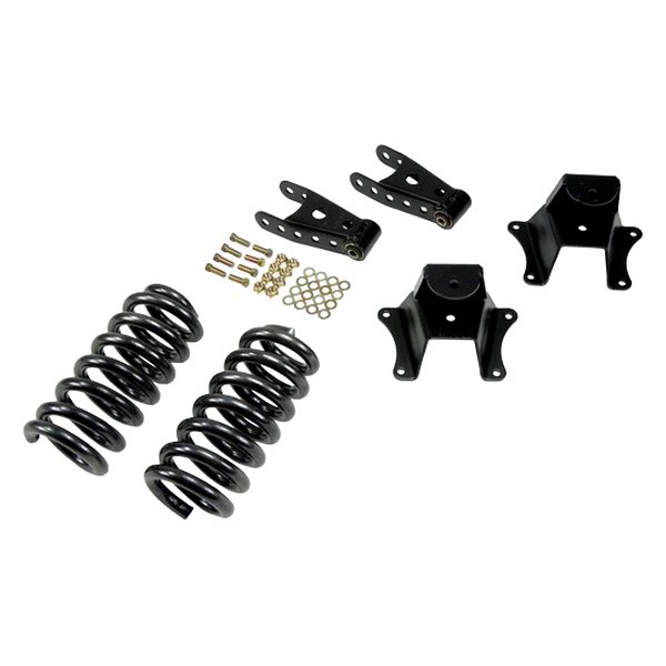 Front and Rear Lowering Kit with 2" Front and 4" Rear Body Drop -...