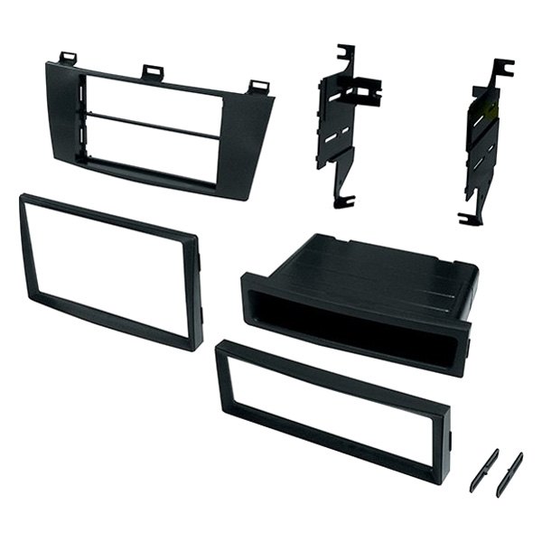 Best Kits® BKTOYK964 Double DIN Black Stereo Dash Kit with Optional