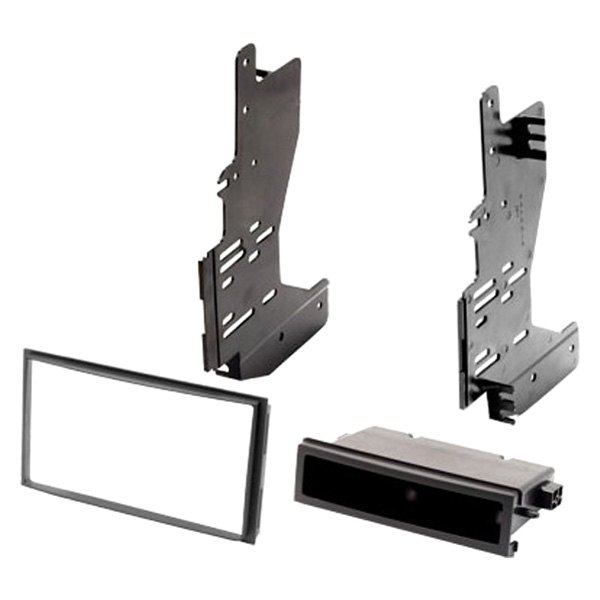 Best Kits® NN1640B Double DIN Black Stereo Dash Kit with Optional