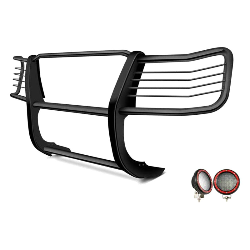 Black Horse® 17NR27MA-PLFR - Modular Design Black Grille Guard with 5.3 ...