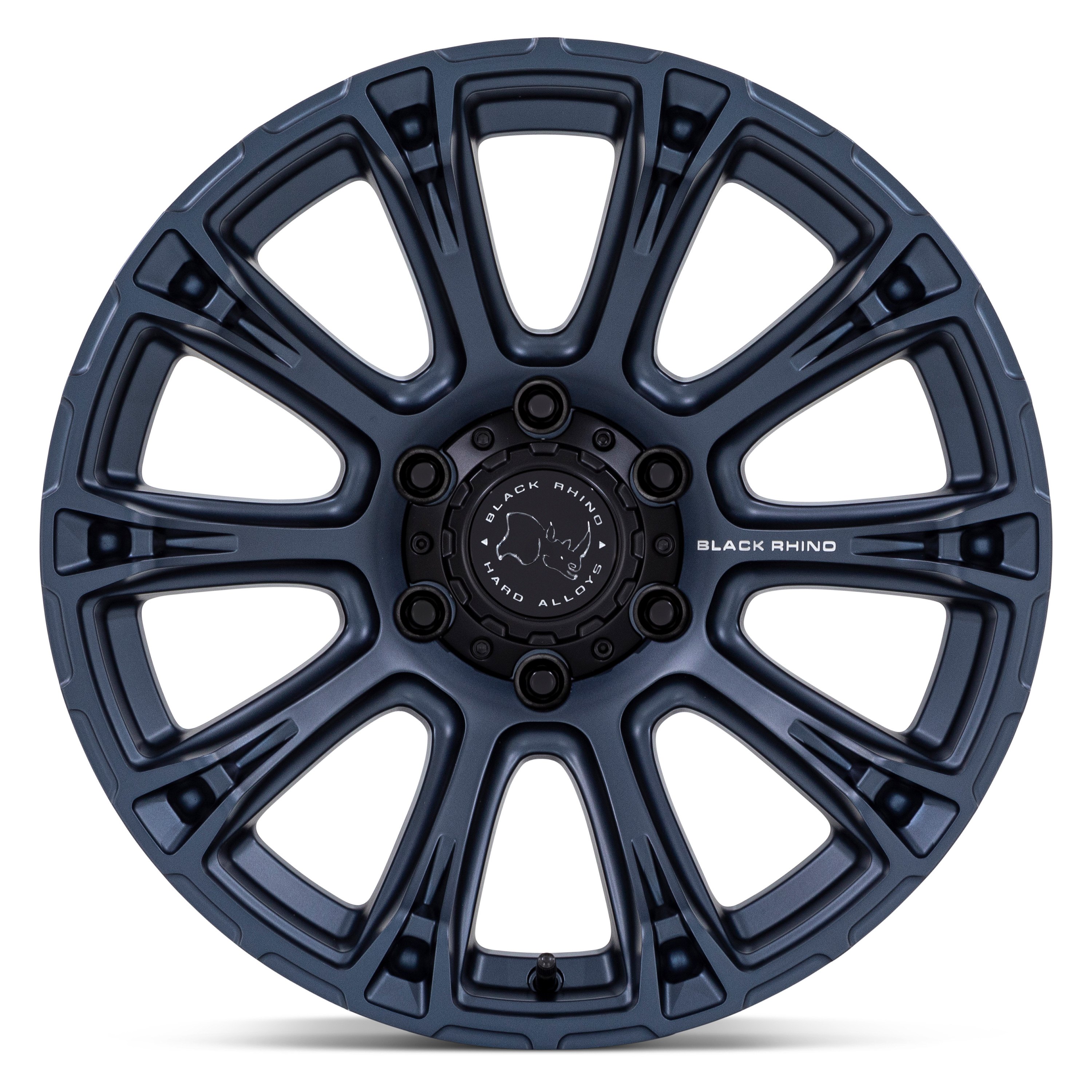 BLACK RHINO® BR020 DIAMONDBACK Wheels - Metallic Blue Rims