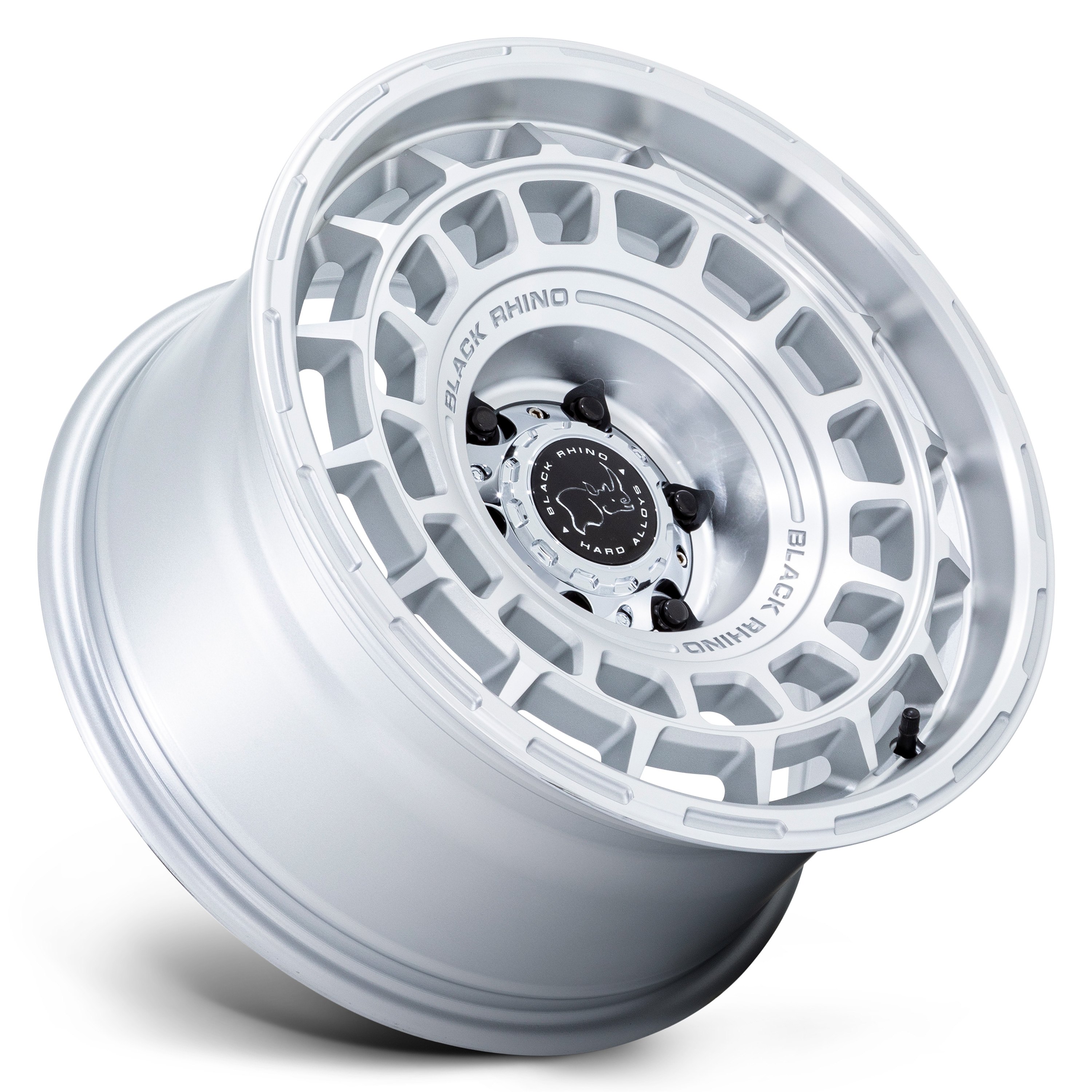 BLACK RHINO® BR024 AWOL Wheels - Silver with Machined Face Rims