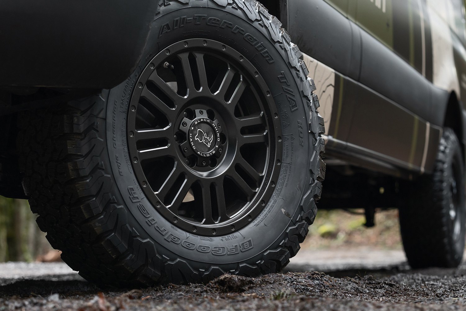 BLACK RHINO® YELLOWSTONE Wheels - Matte Black Rims